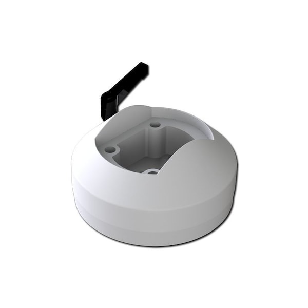 Coupling, 4 in. H x 6 in. W x 6 in. L, Aluminum